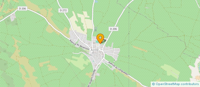 localisation de l'entreprise MADAME MARIE FALCOU  AZILLE