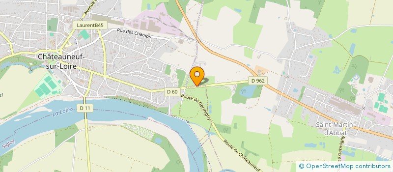 localisation de l'entreprise MADAME MARIE FALLEAU  SIGLOY