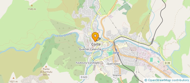 localisation de l'entreprise MADAME MARIE FANTI à CORTE