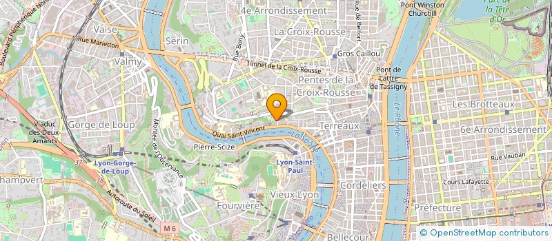 localisation de l'entreprise MADAME MARIE FARGET à LYON