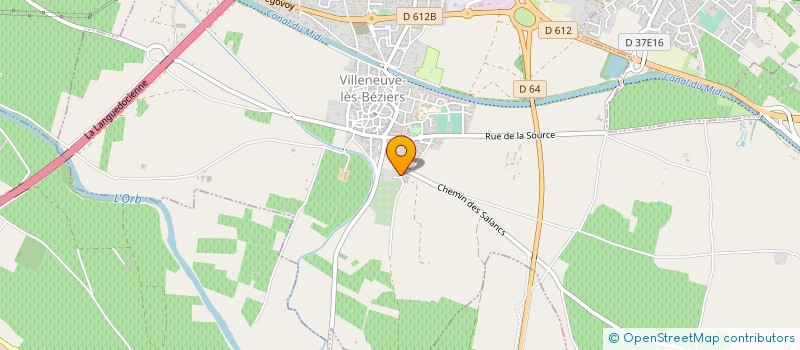 localisation de l'entreprise MADAME MARIE FARRUGGIA à VILLENEUVE-LES-BEZIERS