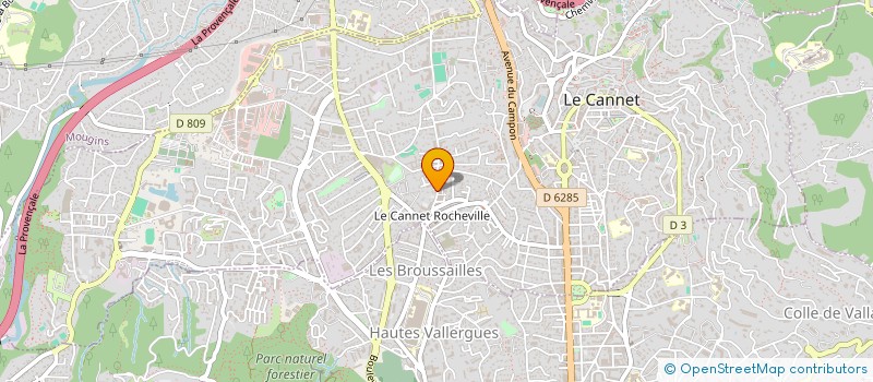 localisation de l'entreprise MADAME MARIE FARTHOUAT à LE CANNET