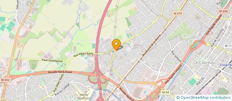 localisation de l'entreprise MADAME MARIE FASCIAUX  WASQUEHAL