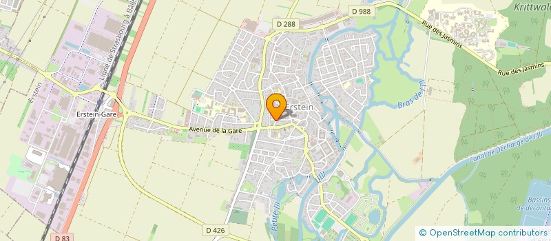 localisation de l'entreprise MADAME MARIE FASSEL  ERSTEIN