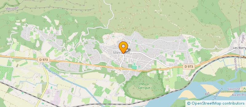 localisation de l'entreprise MADAME MARIE FASSETA  MERINDOL