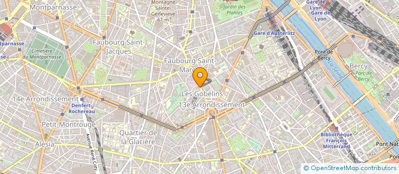 localisation de l'entreprise MADAME MARIE FAUBOURG à PARIS