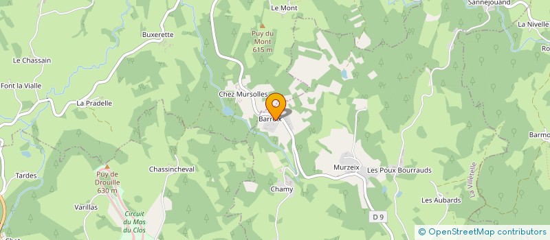 localisation de l'entreprise MADAME MARIE FAURE  LA VILLETELLE