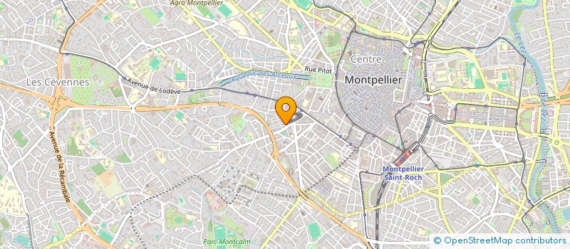 localisation de l'entreprise MADAME MARIE FAVANTINES à MONTPELLIER