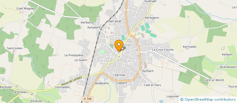 localisation de l'entreprise MADAME MARIE FAYS  LANDEVANT