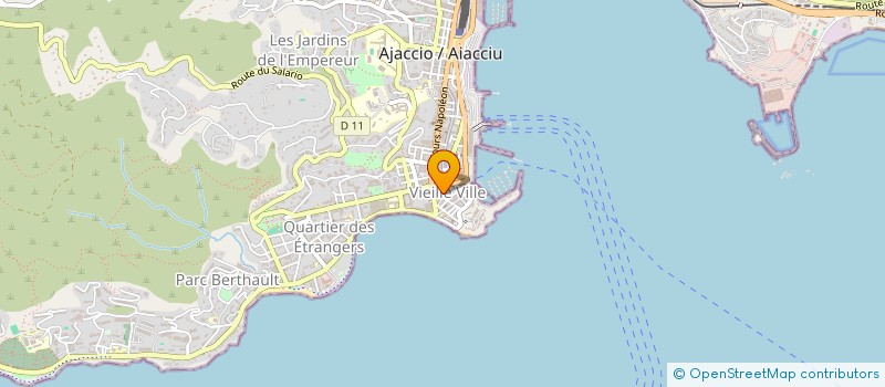 localisation de l'entreprise MADAME MARIE FEBVRE à AJACCIO