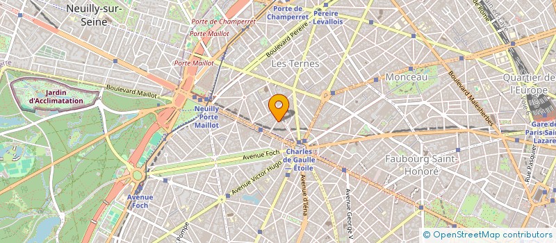 localisation de l'entreprise MADAME MARIE FENWICK à PARIS