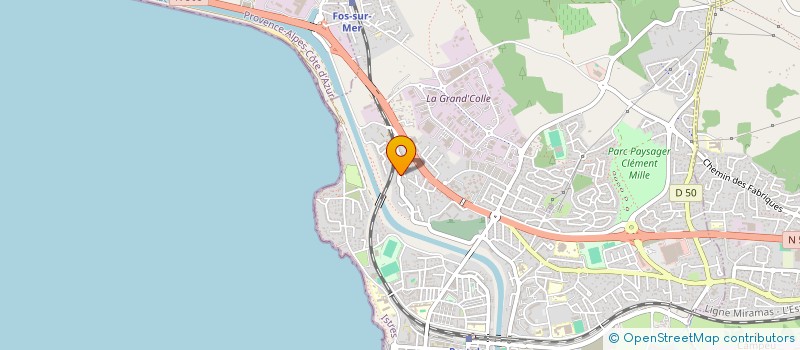 localisation de l'entreprise MADAME MARIE FERNANDEZ  PORT-DE-BOUC