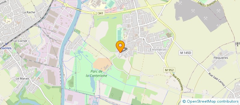 localisation de l'entreprise MADAME MARIE FERNANDEZ  EMMERIN