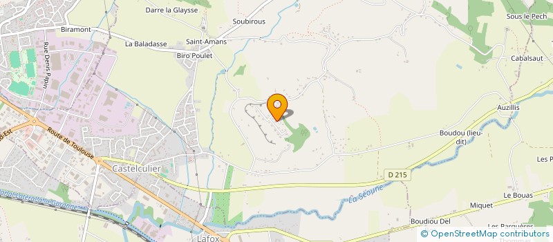 localisation de l'entreprise MADAME MARIE FERNANDEZ  BON-ENCONTRE