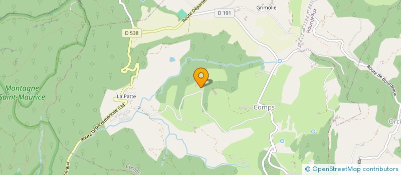 localisation de l'entreprise MADAME MARIE FERNANDEZ  COMPS