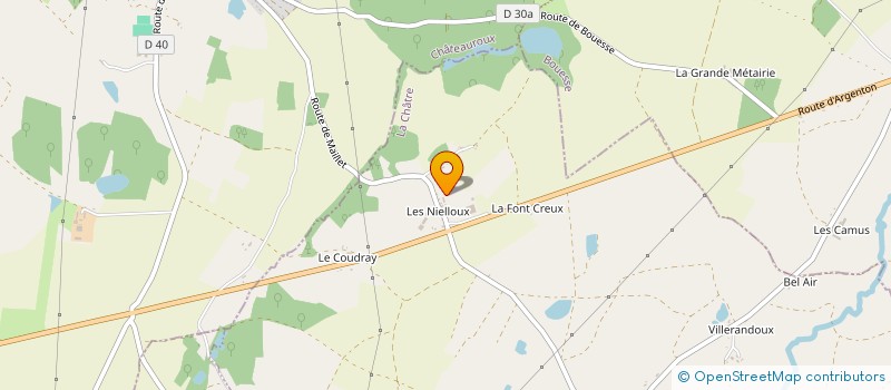 localisation de l'entreprise MADAME MARIE FERRANDIERE à MAILLET