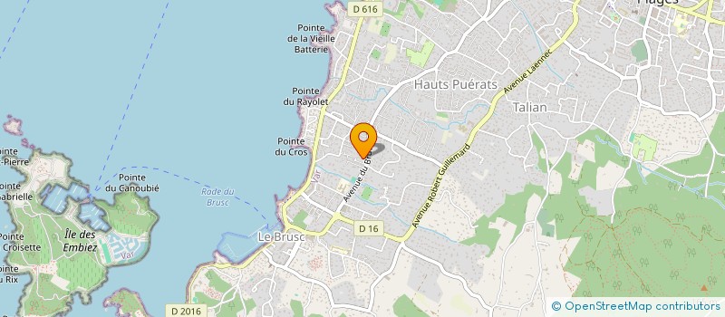 localisation de l'entreprise MADAME MARIE FERRAZ à SIX-FOURS-LES-PLAGES
