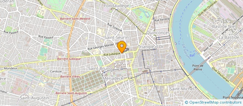 localisation de l'entreprise MADAME MARIE FERREIRA  BORDEAUX