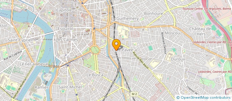 localisation de l'entreprise MADAME MARIE FERRIOT  TOULOUSE