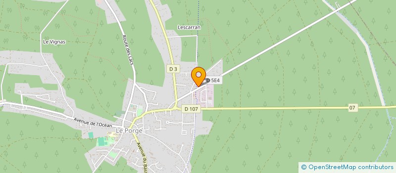 localisation de l'entreprise MADAME MARIE FERRON  SAUMOS