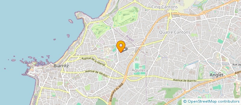localisation de l'entreprise MADAME MARIE FERROU à BIARRITZ