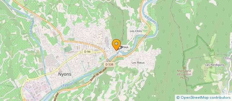 localisation de l'entreprise MADAME MARIE FERRY à NYONS