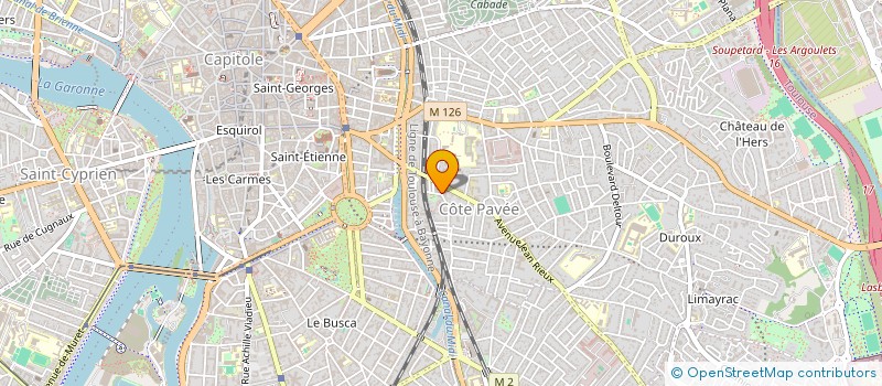 localisation de l'entreprise MADAME MARIE FESUICK  TOULOUSE