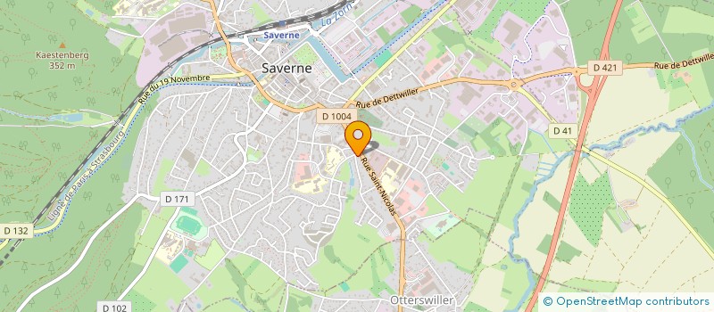 localisation de l'entreprise MADAME MARIE FEUERSTOSS à SAVERNE