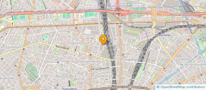 localisation de l'entreprise MADAME MARIE FEUNTEUN  PARIS