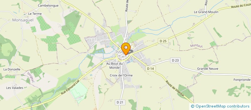 localisation de l'entreprise MADAME MARIE FEVRIER à ISSIGEAC