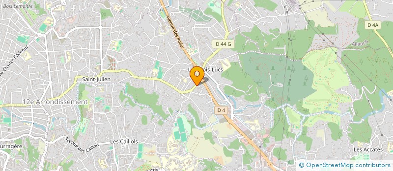 localisation de l'entreprise MADAME MARIE FEVRIER à MARSEILLE