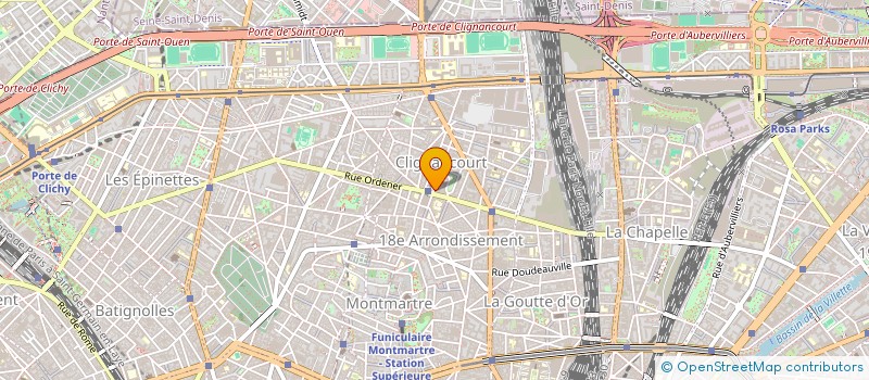 localisation de l'entreprise MADAME MARIE FEYDEAU  PARIS