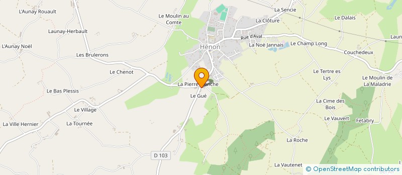 localisation de l'entreprise MADAME MARIE FICHERE  HENON