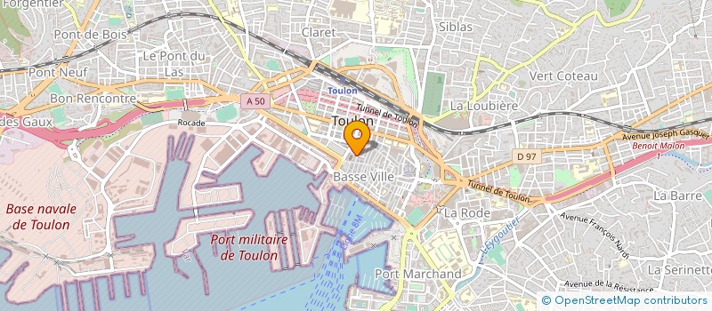 localisation de l'entreprise MADAME MARIE FILIPPINNI à TOULON