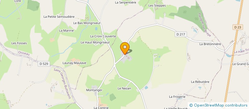 localisation de l'entreprise MADAME MARIE FILLATRE à PARIGNE-SUR-BRAYE