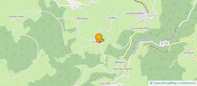 localisation de l'entreprise MADAME MARIE FILLOUX à SAUVAIN