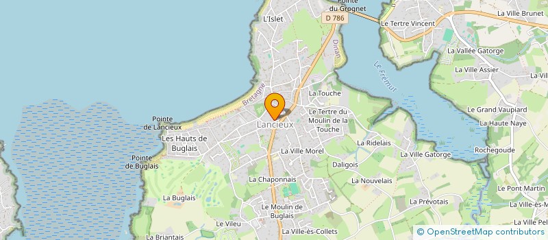 localisation de l'entreprise MADAME MARIE FINAS à LANCIEUX