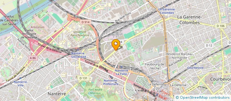 localisation de l'entreprise MADAME MARIE FIRMINY  NANTERRE