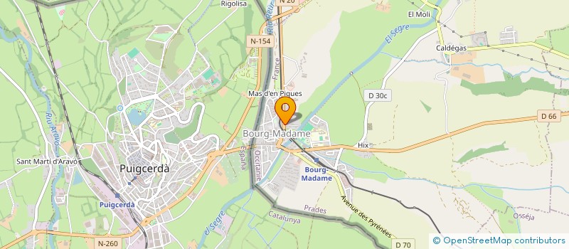 localisation de l'entreprise MADAME MARIE FLAMAND  BOURG-MADAME