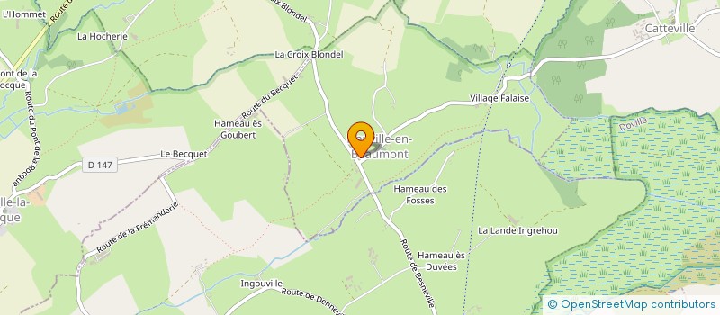 localisation de l'entreprise MADAME MARIE FLAMBARD  NEUVILLE-EN-BEAUMONT