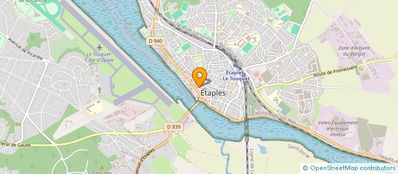 localisation de l'entreprise MADAME MARIE FLAMEN à ETAPLES