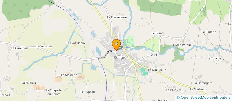 localisation de l'entreprise MADAME MARIE FLAMON  ROUGE