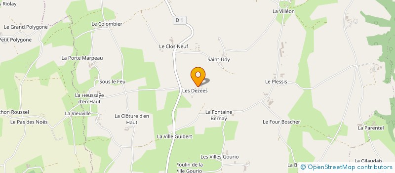 localisation de l'entreprise MADAME MARIE FLEHO  LE MENE