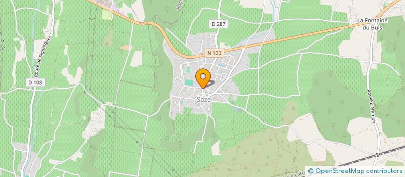 localisation de l'entreprise MADAME MARIE FLEUR PRUVOST à ROCHEFORT-DU-GARD