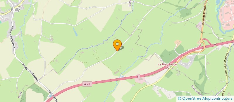 localisation de l'entreprise MADAME MARIE FLEURY  ESCLAVELLES