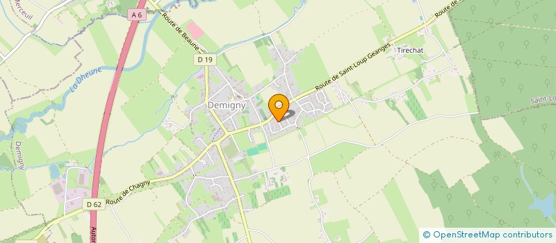 localisation de l'entreprise MADAME MARIE FLICHE  DEMIGNY