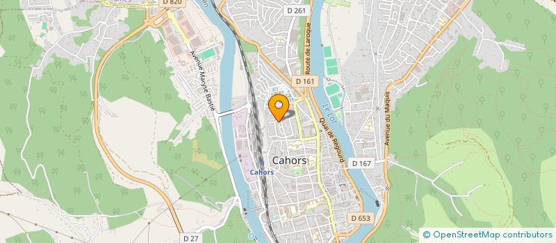 localisation de l'entreprise MADAME MARIE FLOC H  CAHORS