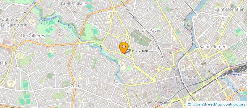 localisation de l'entreprise MADAME MARIE-FLORE HEUDE à NANTES
