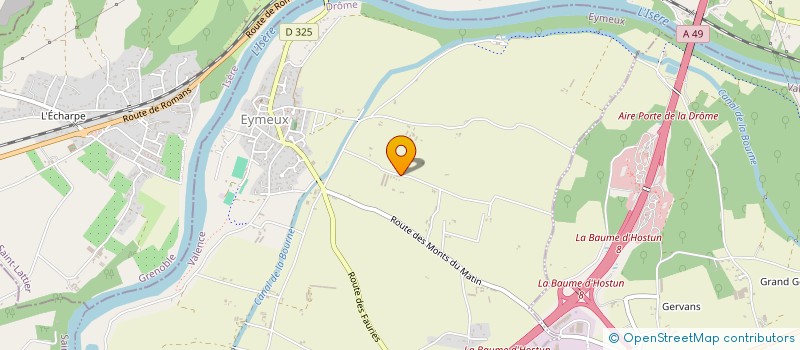 localisation de l'entreprise MADAME MARIE FLORE JEAN  EYMEUX