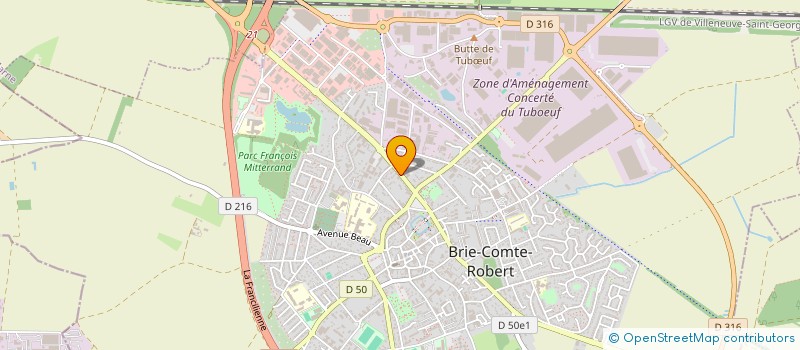 localisation de l'entreprise MADAME MARIE FLORE PICOT  BRIE-COMTE-ROBERT